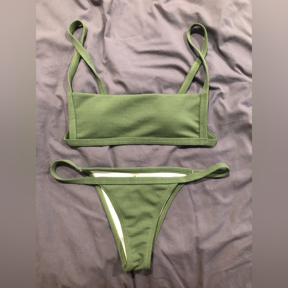 Green Zalful Bikini